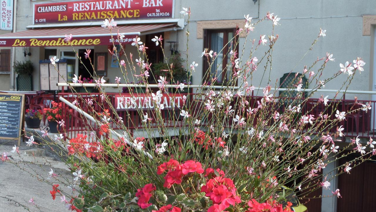 Hotel Restaurant La Renaissance Saint-Cirgues-en-Montagne Eksteriør billede