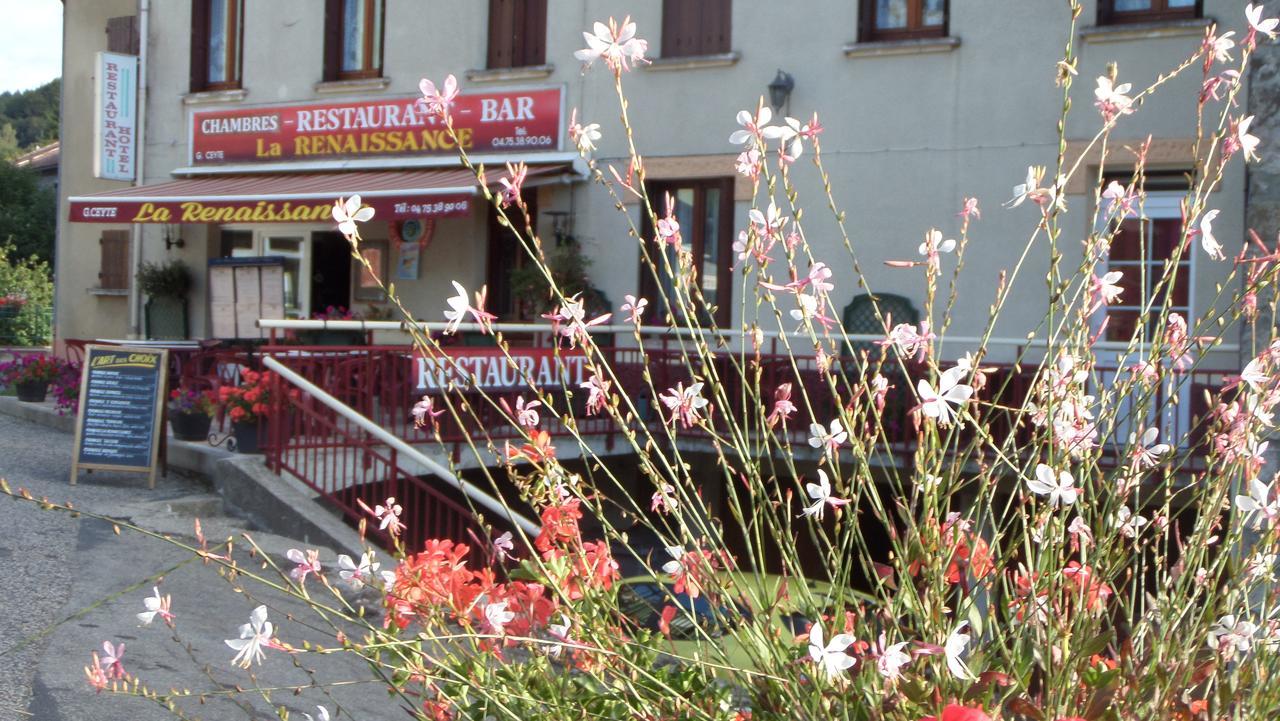 Hotel Restaurant La Renaissance Saint-Cirgues-en-Montagne Eksteriør billede